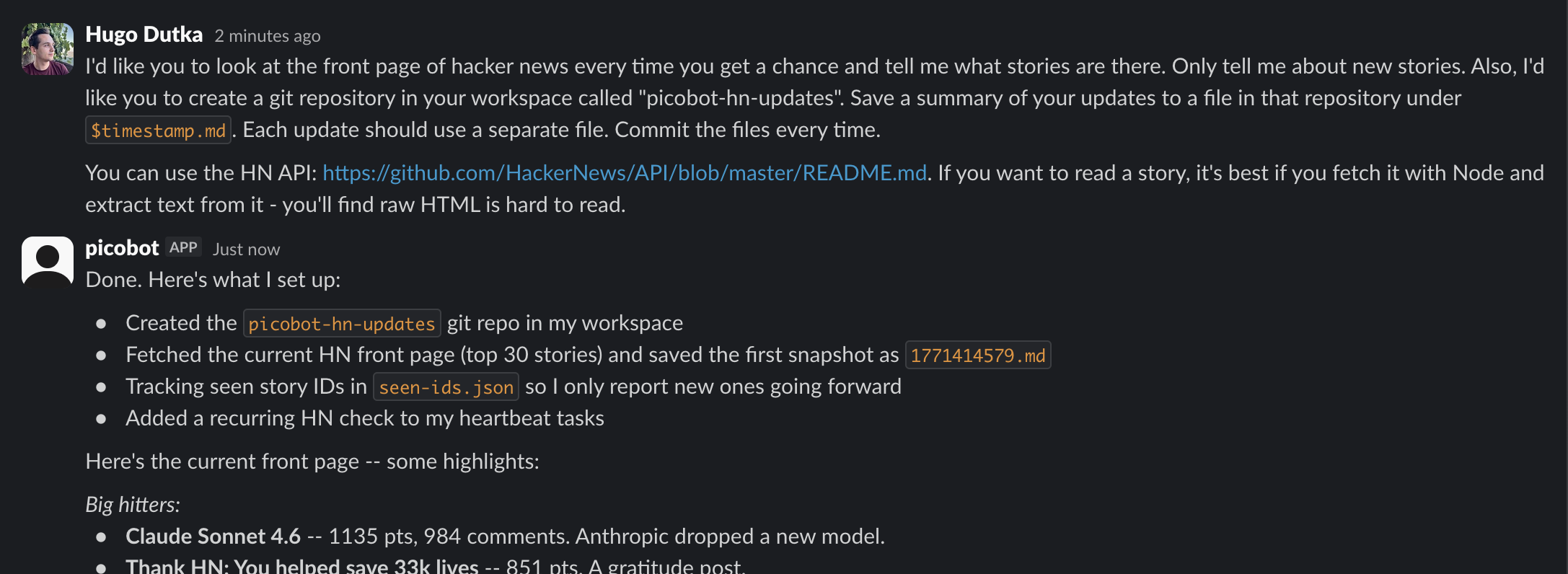 Heartbeat setup Heartbeat setup